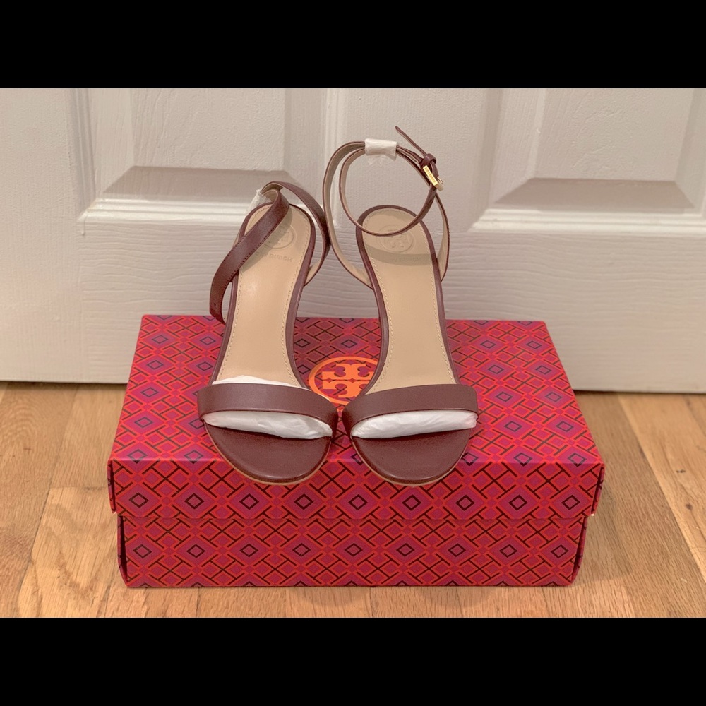 Tory Burch Elena Leather Sandal